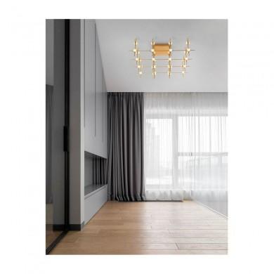 Plafonnier Boule ATOMO Or LED 36x2,4 W NOVA LUCE 9180636