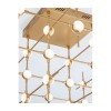 Plafonnier Boule ATOMO Or LED 36x2,4 W NOVA LUCE 9180636