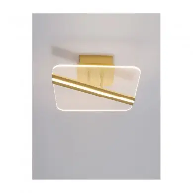 Plafonnier SIDERNO Or LED 21 W NOVA LUCE 9545221