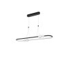 Suspension CELIA Noir LED 44,2 W NOVA LUCE 9820603