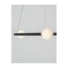 Suspension Boule CELIA Noir LED 36 W NOVA LUCE 9820601