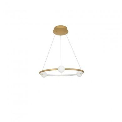 Suspension CELIA Or Satiné LED 36 W NOVA LUCE 9820600