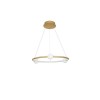 Suspension CELIA Or Satiné LED 36 W NOVA LUCE 9820600