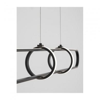 Suspension ARTE Noir LED 31,2 W NOVA LUCE 9113121