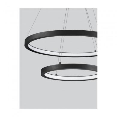 Suspension EMPATIA Noir LED 60 W NOVA LUCE 9172660