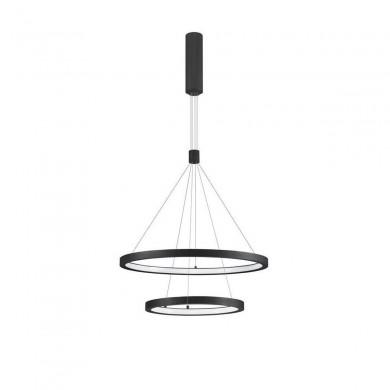 Suspension EMPATIA Noir LED 60 W NOVA LUCE 9172660