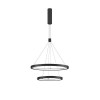 Suspension EMPATIA Noir LED 60 W NOVA LUCE 9172660