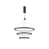 Suspension EMPATIA Noir LED 108 W NOVA LUCE 9173108