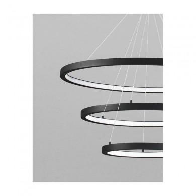 Suspension EMPATIA Noir LED 108 W NOVA LUCE 9173108