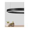 Suspension MOTIF Noir LED 48 W NOVA LUCE 9190848