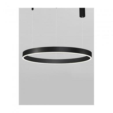 Suspension MOTIF Noir LED 48 W NOVA LUCE 9190848