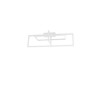 Plafonnier EDGAR Sable Blanc LED 35 W NOVA LUCE 9086020