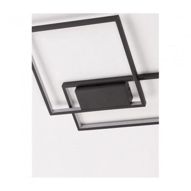 Plafonnier PORTO Noir LED 30 W H4 NOVA LUCE 9364033