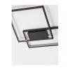 Plafonnier PORTO Noir LED 30 W H4 NOVA LUCE 9364033