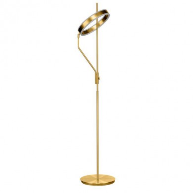 Lampadaire Galaxy Laiton LED Intégrée 2x12W DM_632046302 632046302 Lampadaire Galaxy Laiton LED Intégrée 2x12W DE MARKT 632046302