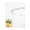 Suspension PERTINO Blanc LED 60 W NOVA LUCE 9853685