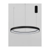 Suspension PERTINO Noir LED 60 W NOVA LUCE 9853686