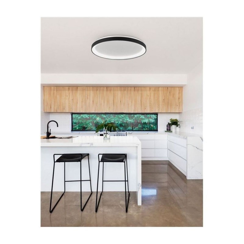 Plafonnier PERTINO Noir LED 48 W NOVA LUCE 9853676