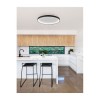 Plafonnier PERTINO Noir LED 48 W NOVA LUCE 9853676