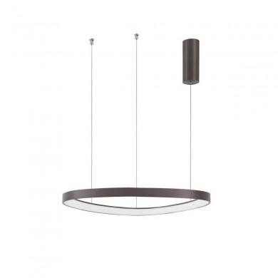 Suspension ESTEVA Café Marron LED 48 W NOVA LUCE 9053553