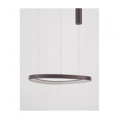 Suspension ESTEVA Café Marron LED 48 W NOVA LUCE 9053553