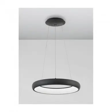 Suspension ALBI Noir LED 32 W NOVA LUCE 8105620