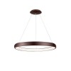 Suspension ALBI Café Marron LED 80 W NOVA LUCE 8105609