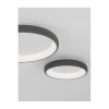 Plafonnier ALBI Sable Gris LED 50 W NOVA LUCE 8105617