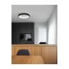 Plafonnier ALBI Noir LED 32 W NOVA LUCE 8105616