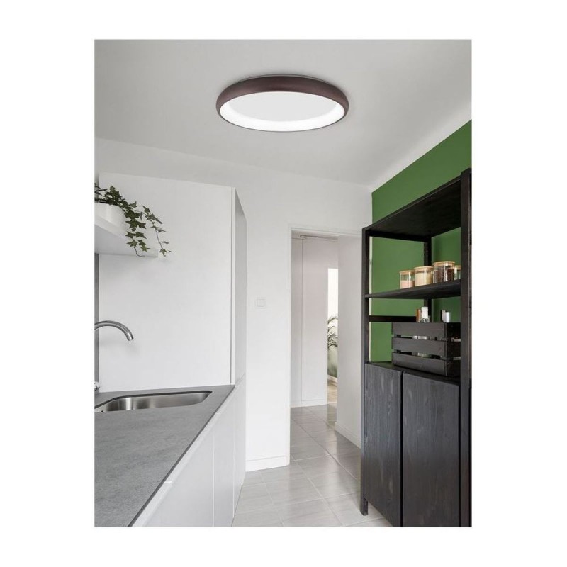 Plafonnier ALBI Marron LED 50 W NOVA LUCE 8105612