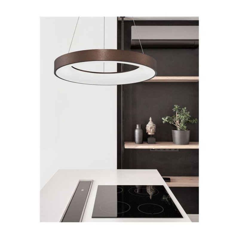 Suspension RANDO THIN Café LED 50 W NOVA LUCE 9453455