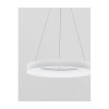 Suspension RANDO THIN Sable Blanc LED 50 W 3000K NOVA LUCE 9453452