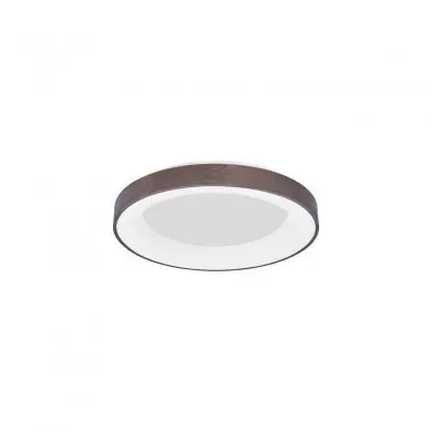 Plafonnier RANDO THIN Café Brossé LED 50 W NOVA LUCE 9353855