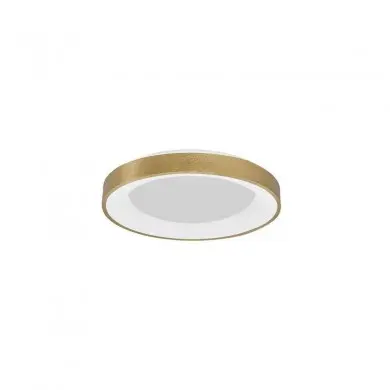 Plafonnier RANDO THIN Or Brossé LED 50 W NOVA LUCE 9353854
