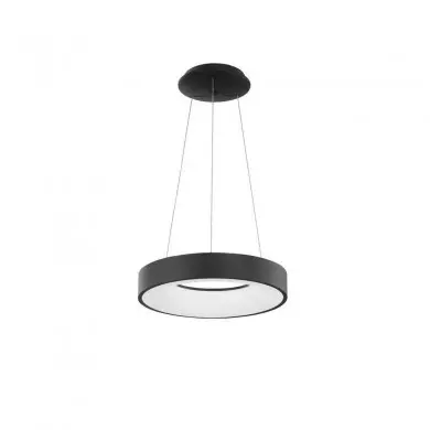 Suspension RANDO THIN Sable Noir LED 30 W NOVA LUCE 9453431