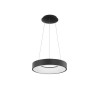 Suspension RANDO THIN Sable Noir LED 30 W NOVA LUCE 9453431