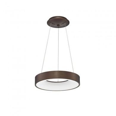 Suspension RANDO THIN Café Brossé LED 30 W NOVA LUCE 9453433