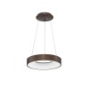 Suspension RANDO THIN Café Brossé LED 30 W NOVA LUCE 9453433