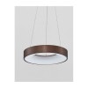 Suspension RANDO THIN Café Brossé LED 30 W NOVA LUCE 9453433