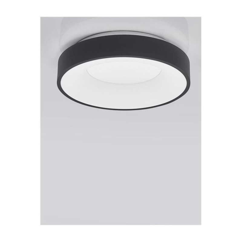 Plafonnier RANDO THIN Sable Noir LED 30 W NOVA LUCE 9353831