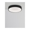 Plafonnier RANDO THIN Sable Noir LED 30 W NOVA LUCE 9353831