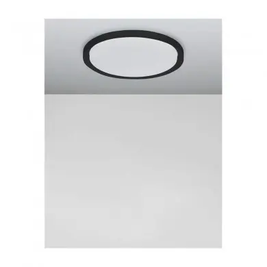 Plafonnier TROY Noir LED 40 W NOVA LUCE 9053592