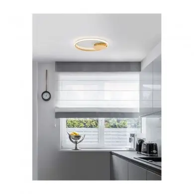 Plafonnier FULINE Feuille d'Or LED 32 W NOVA LUCE 9348071