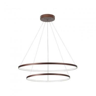 Suspension FERROL Marron LED 85 W NOVA LUCE 6265003