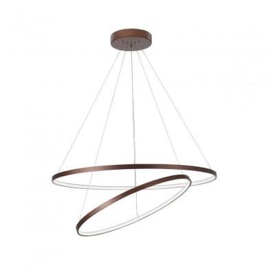 Suspension FERROL Marron LED 85 W NOVA LUCE 6265003