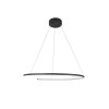 Suspension BREDA Noir LED 30 W NOVA LUCE 9010023