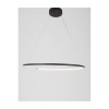 Suspension BREDA Noir LED 30 W NOVA LUCE 9010023