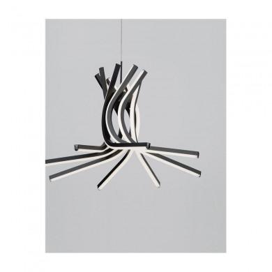 Suspension NORINE Sable Noir LED 50 W NOVA LUCE 9100282