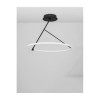 Plafonnier JANUS Sable Noir LED 30 W NOVA LUCE 9892161