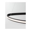 Suspension ARIES Noir LED 32 W NOVA LUCE 9357064